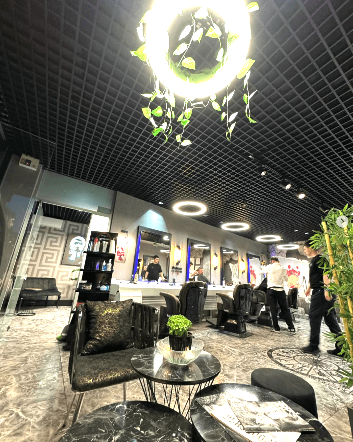 Boss Barbers Club Eyüp Sultan salon görünümü